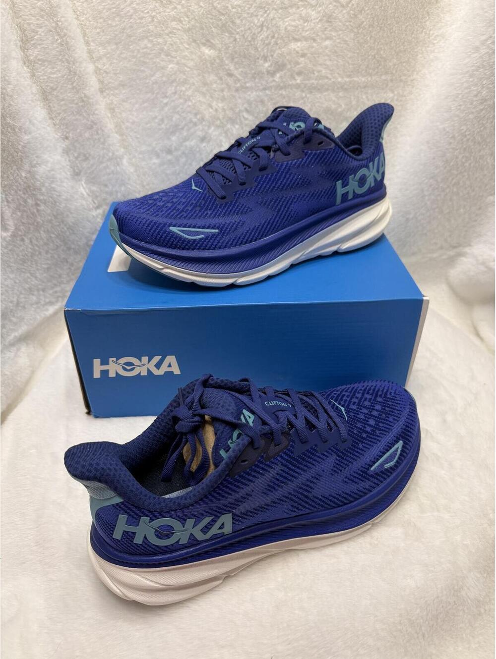 HOKA CLIFTON 9 RUNNING SNEAKERS WOMEN'S SIZE 7B